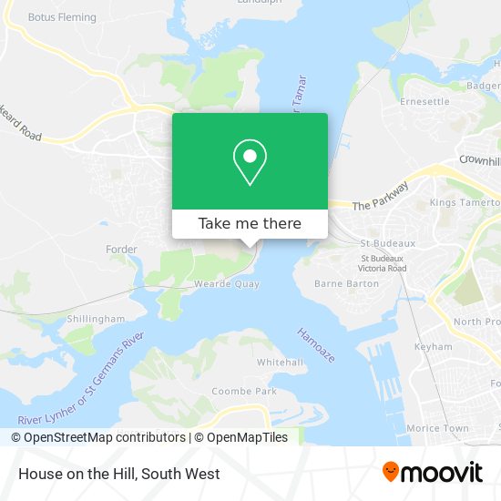 House on the Hill map