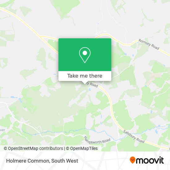 Holmere Common map