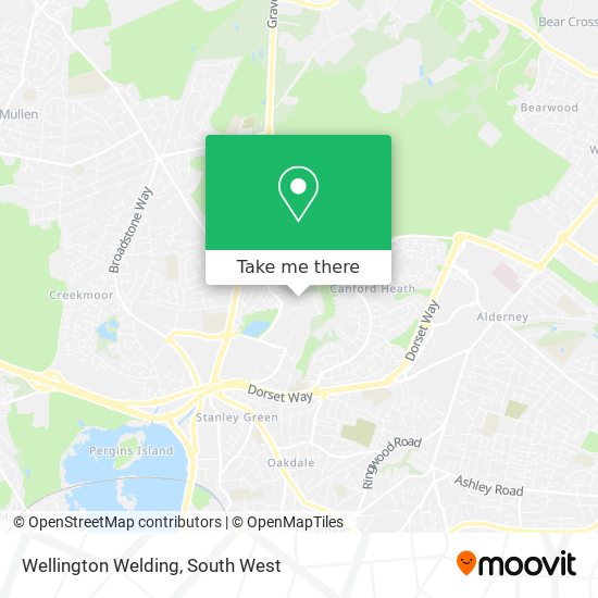 Wellington Welding map