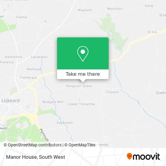 How to get to Manor House in Cornwall by Bus?