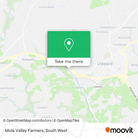 Mole Valley Farmers map