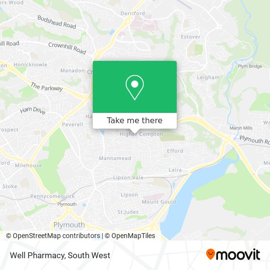 Well Pharmacy map
