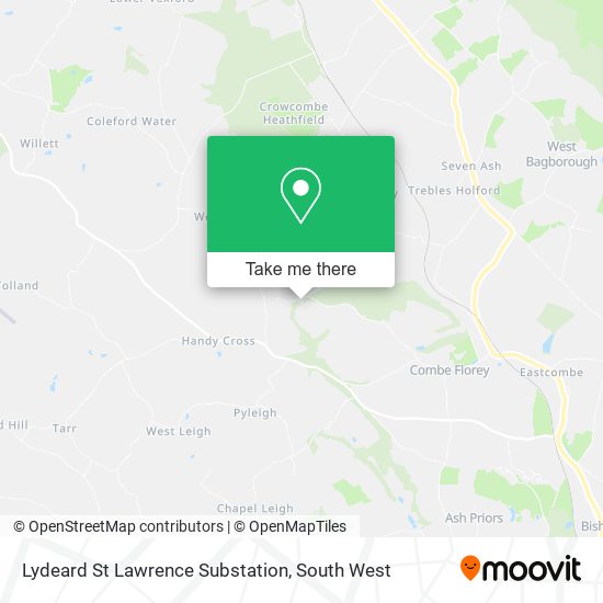 Lydeard St Lawrence Substation map