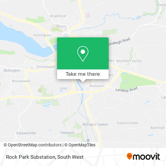 Rock Park Substation map