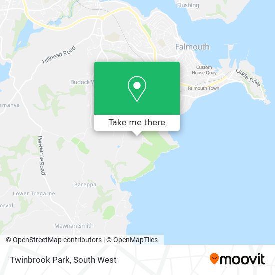 Twinbrook Park map