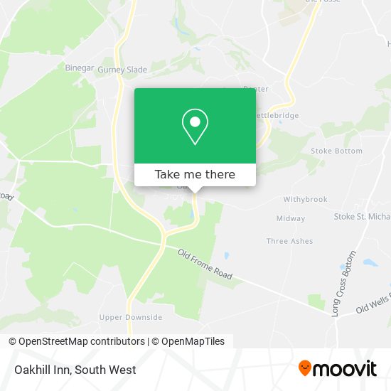 Oakhill Inn map