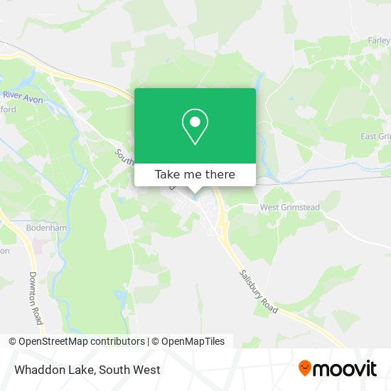 Whaddon Lake map
