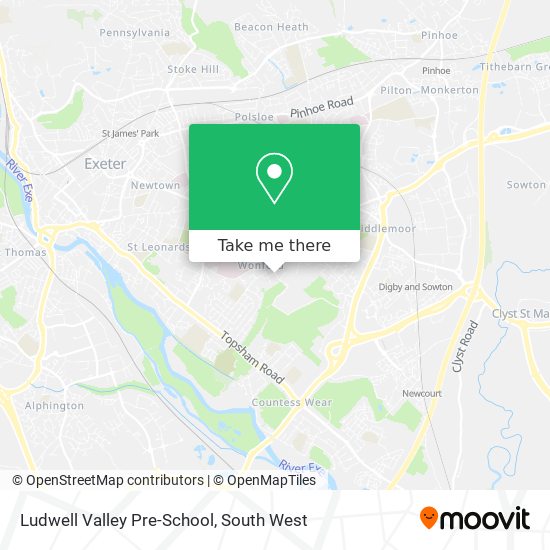 Ludwell Valley Pre-School map