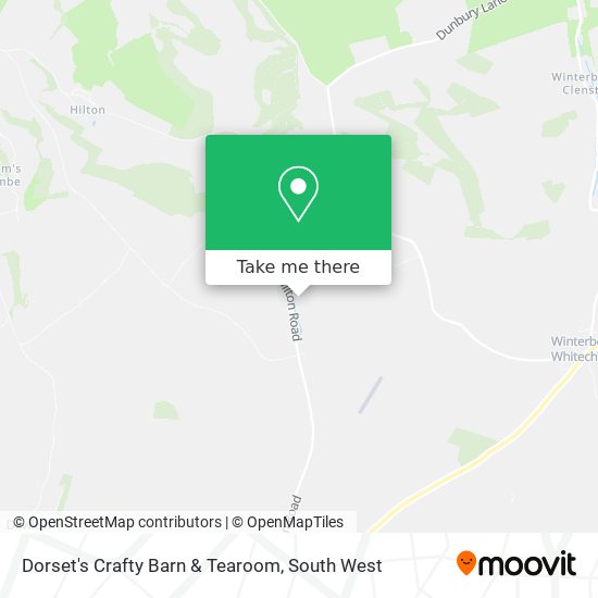 Dorset's Crafty Barn & Tearoom map