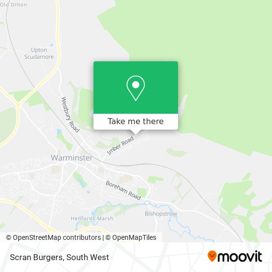 Scran Burgers map