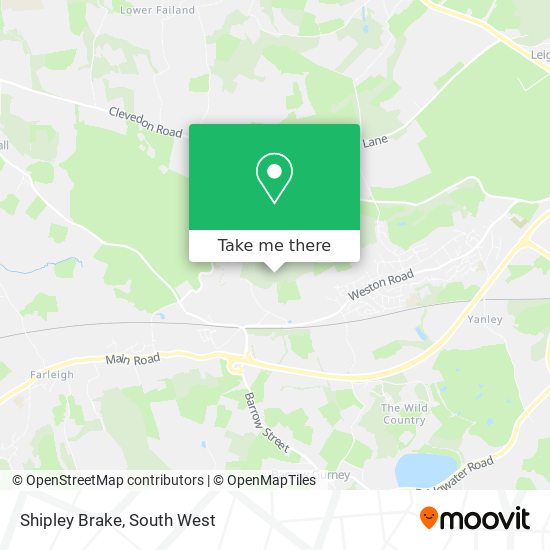 Shipley Brake map