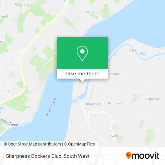 Sharpness Dockers Club map
