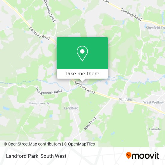Landford Park map