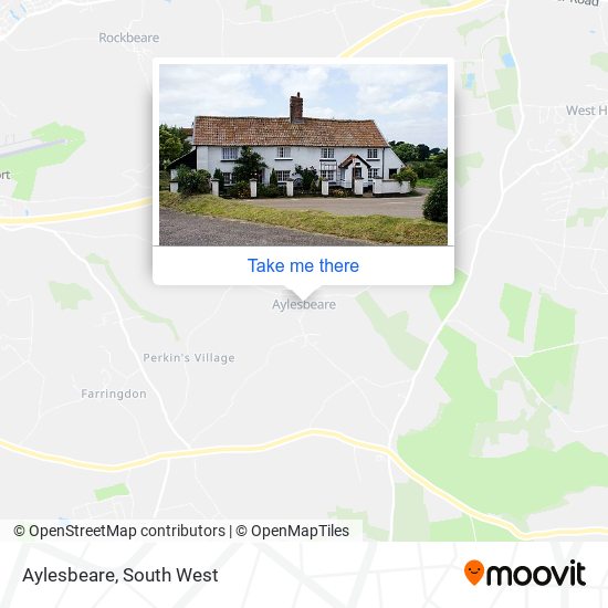 Aylesbeare map
