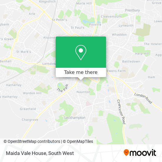 Maida Vale House map