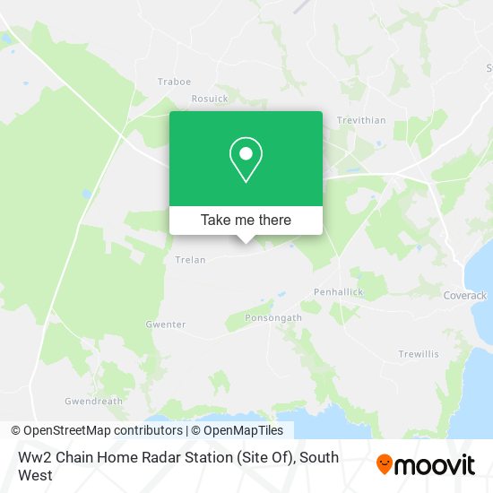 Ww2 Chain Home Radar Station (Site Of) map