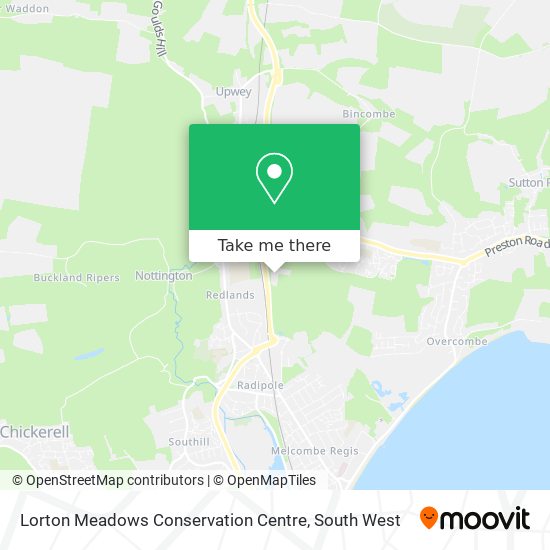 Lorton Meadows Conservation Centre map