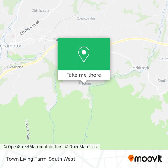 Town Living Farm map