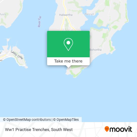 Ww1 Practise Trenches map
