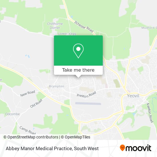Abbey Manor Medical Practice map