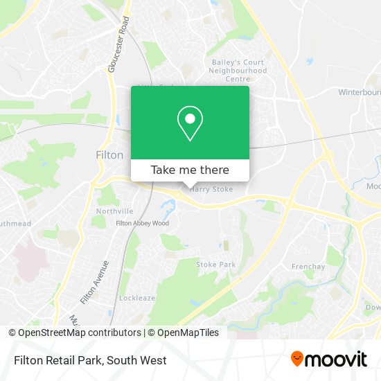 Filton Retail Park map