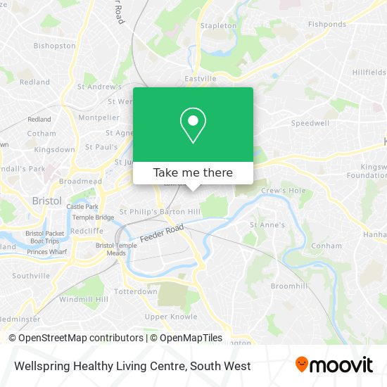 Wellspring Healthy Living Centre map