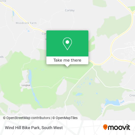 Wind Hill Bike Park map