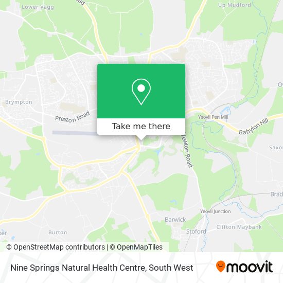 Nine Springs Natural Health Centre map