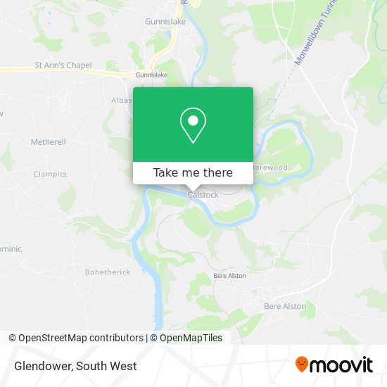 Glendower map