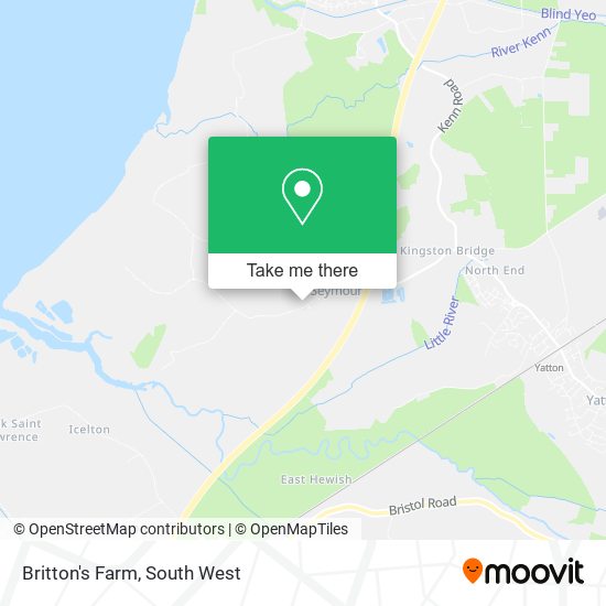 Britton's Farm map