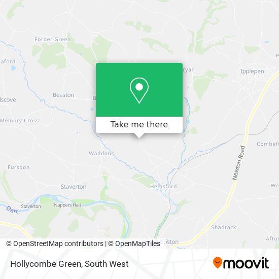 Hollycombe Green map