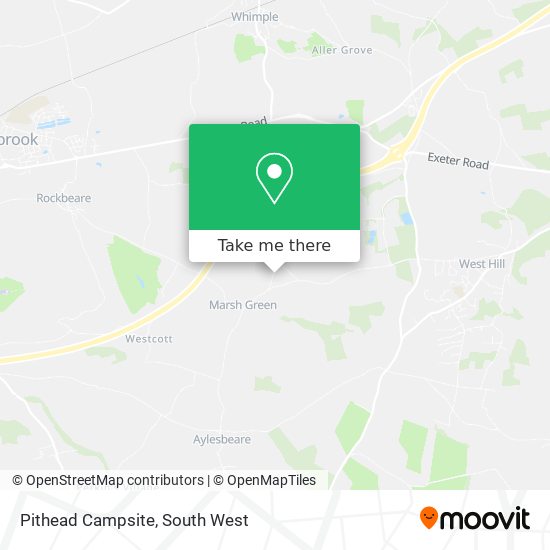 Pithead Campsite map