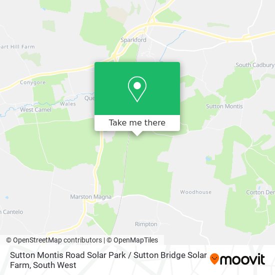 Sutton Montis Road Solar Park / Sutton Bridge Solar Farm map