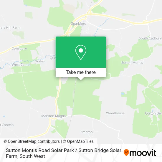 Sutton Montis Road Solar Park / Sutton Bridge Solar Farm map
