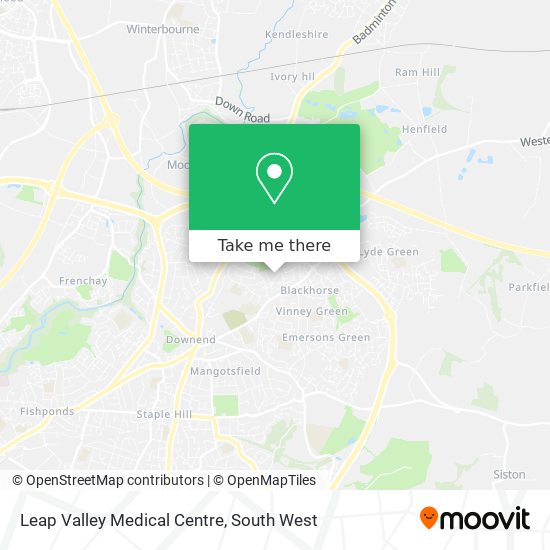 Leap Valley Medical Centre map