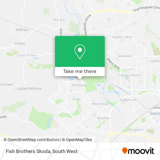 Fish Brothers Skoda map