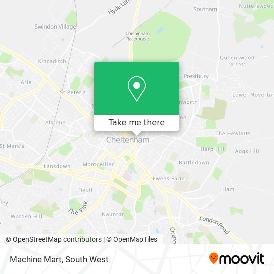 Machine Mart map