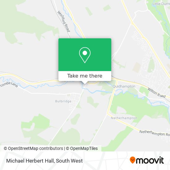 Michael Herbert Hall map