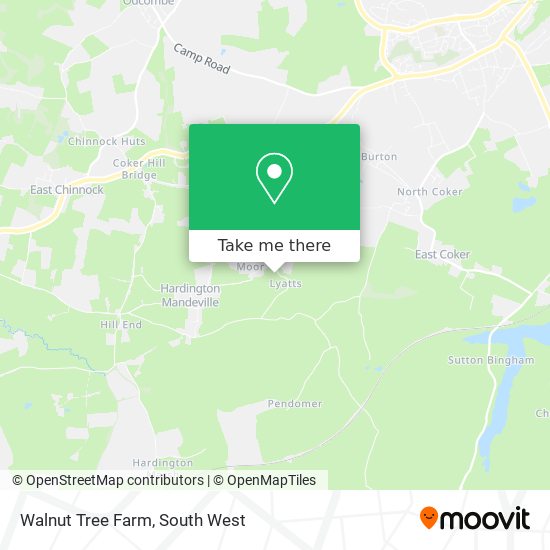 Walnut Tree Farm map