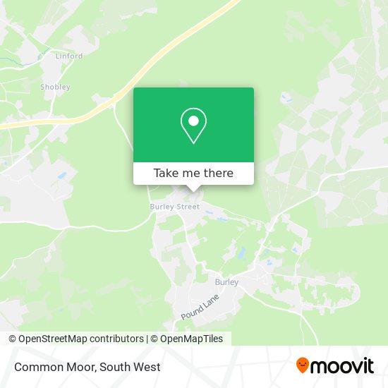 Common Moor map