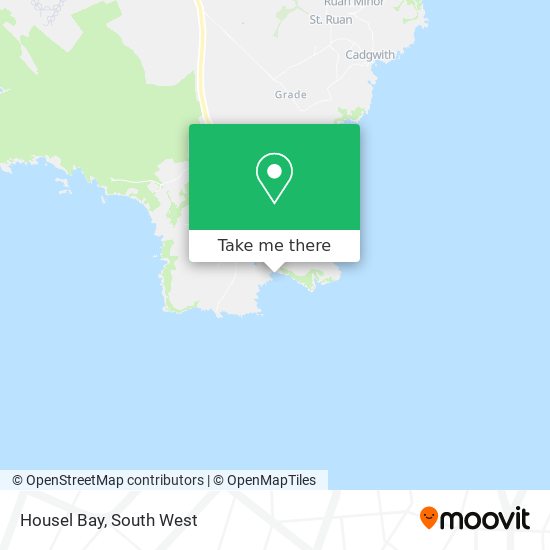 Housel Bay map