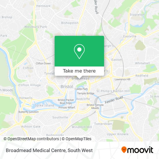 Broadmead Medical Centre map