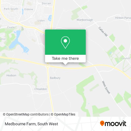 Medbourne Farm map