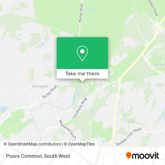 Poors Common map