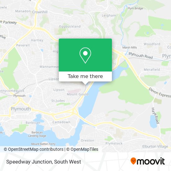 Speedway Junction map