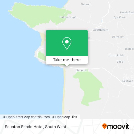 Saunton Sands Hotel map
