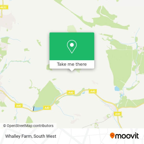 Whalley Farm map