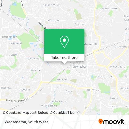 Wagamama map