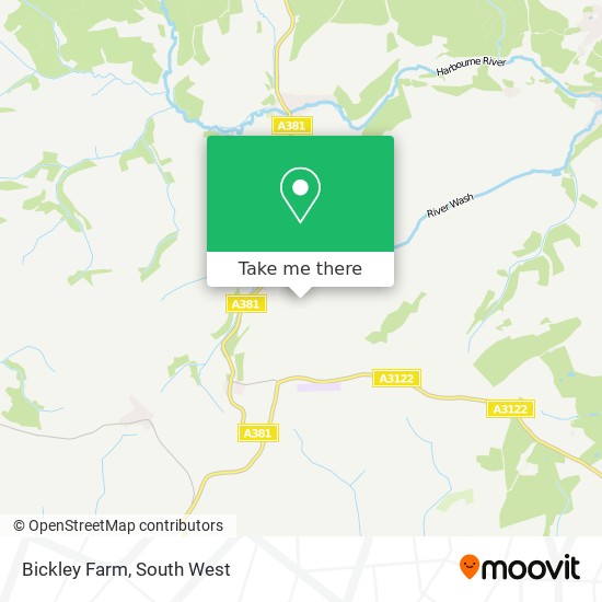 Bickley Farm map