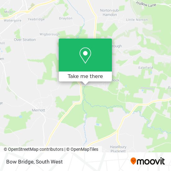Bow Bridge map